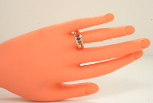 Three Stone Oval Mothers Ring* - MothersFamilyRings.com