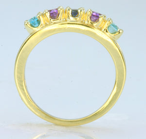 Five Stone Oval Mothers Ring* - MothersFamilyRings.com
