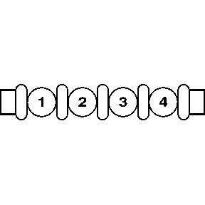 FOUR BIRTHSTONE CHANNEL SET MOTHERS RING* - MothersFamilyRings.com