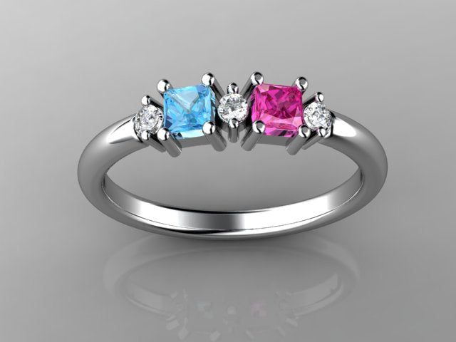 Family Matching Rings Matching Sibling Rings: The Perfect Gift for Sisters - Mothers Rings