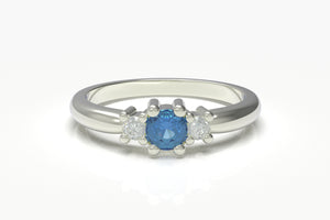 Mother's Ring with Larger Diamonds