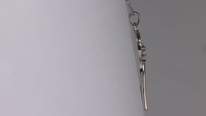 Three Birthstone Key To Hearts Mothers Pendant Christopher Michael Design