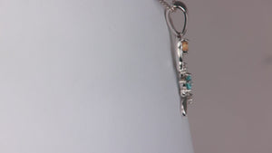 Christopher Michael Vine of Life Pendant with 2 Diamonds*