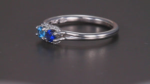 Two Birthstone Mothers Ring