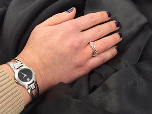 1 Stone Infinity Mother's Ring*