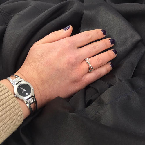 3 Stone Infinity Mothers Ring*