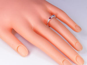 2 Birthstone Mothers Ring With .11 carats of Fine  Diamonds by Christopher Michael* - MothersFamilyRings.com