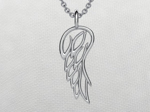 Angel Wing Pendant 14 kt. gold*