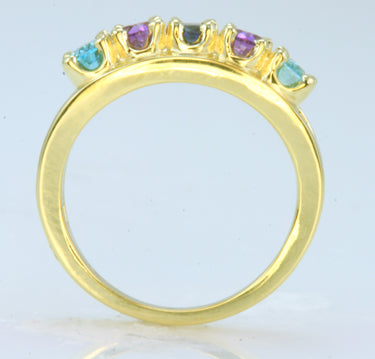 Four Stone Oval Mothers Ring* - MothersFamilyRings.com