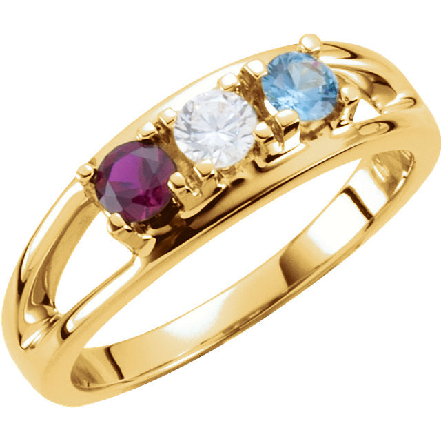 Split Shank Oval Cut Diamond Three-Stone Halo Engagement Rin | Ask Design  Jewelers | Olean, NY