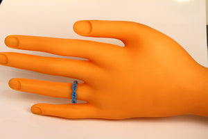 Classy 3 Birthstone Mothers Ring by Christopher Michael with Fine Cut Diamonds* - MothersFamilyRings.com