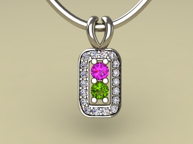 Best Friend Gift Friendship necklace set of two birthstone for friend –  LillaDesigns