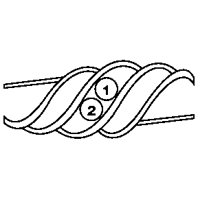 Wave Mothers Ring with Two Fine Natural Birthstones* - MothersFamilyRings.com