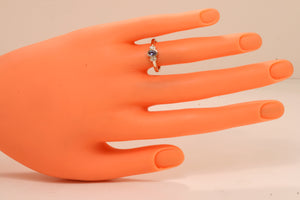 Bezeled One Stone Oval Mothers Ring With Diamond* Designed by Christopher Michael - MothersFamilyRings.com